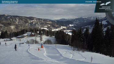 Imagen de vista previa de la cámara web Hirschegg - Heubergbahn